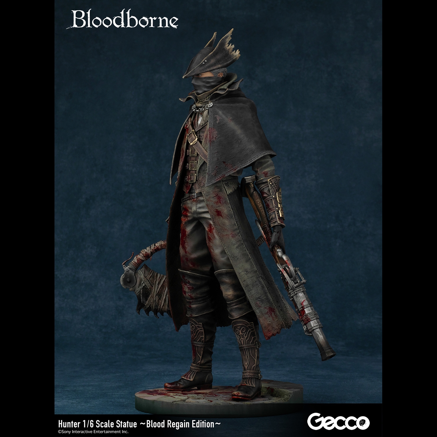 Bloodborne Hunter 1/6 Scale Statue ~Blood Regain Edition~